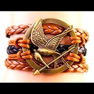 NWT Braided Mockingjay bracelet